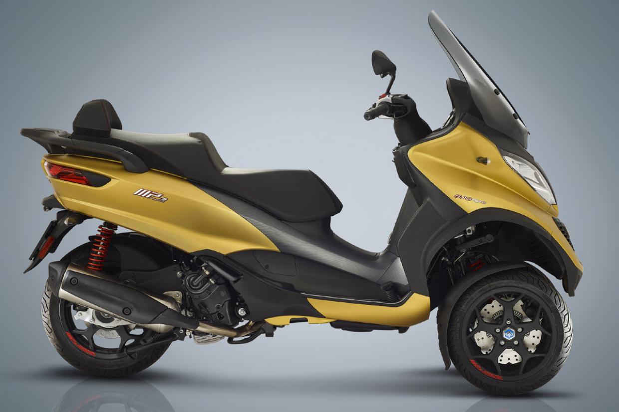 Le nouveau Piaggio MP3 500 avec la marche arrière