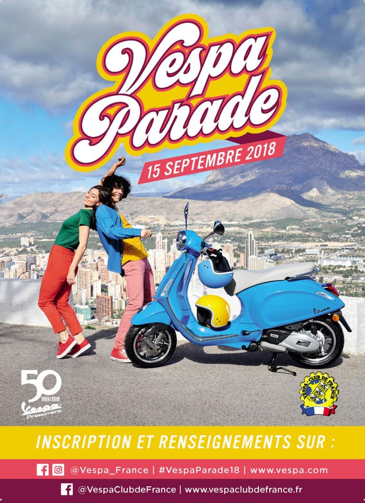 Vespa Parade 2018 : la Guêpe rassemble toujours autant !